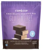 Cup4Cup Mix Brownie Chocolate 14.25 oz (Pack of 6)