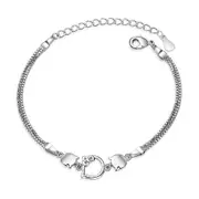 Merry Kitty Silver Bracelet