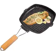 light weight non-stick skillet fry pan for steak perfect fry pan for egg cooking nonstick cookware foldable handle frying pan light folding pan outdoor light cookware for non-stick eggs