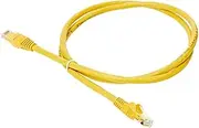 StarTech CAT6 10 Gigabit Snagless RJ45 10GbE UTP Ethernet Cable with Strain Relief, Yellow, 1 Meter Length