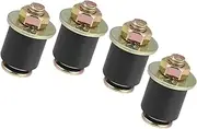 4pcs Car Rubber Expansion Freeze Plug Fit Hole 3/4"-7/8" 19mm-22mm Stylish Design