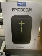 Ultimate Ears EPICBOOM Portable Bluetooth Speaker - Charcoal Black BOOMING BASS