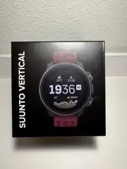 SUUNTO Vertical Stainless Steel, Black Ruby & Precise Heart Rate W/ Offline Maps