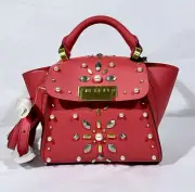 ZAC Zac Posen Eartha Mini Top Handle Leather Crossbody