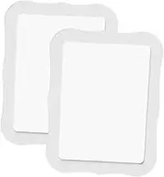 2pcs Magnetic Mirror for Locker Portable Makeup Vanity Mirror for Surfaces for Bedroom Office Cabinet Dressing Table High Definition Reflection Compact