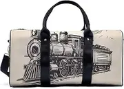 [XUJIAHUI] Beautiful Orchid Pattern Duffel Bag Travel Yoga Camping Gym Shoulder Bags Sports Handbag Lightweight canvas Tote Bag Holdall for Men Women