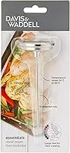 Davis & Waddell D20143 Essentials Stainless Steel Roast Meat Kitchen Cooking Thermometer 54°C to 88°C Temperature Range