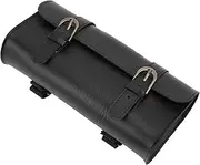 Bag Scooter Folding Handlebar Saddle Cycling Bag PU Leather Storage Tool