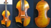 Baroque style SONG Brand Maestro 5strings viola 15 1/2",free case and bow #14063