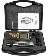 Vibration Tester, 0.1~199.9m/s2 Peak Grey Vibration Speed Vibrometer, Space Flight Use for Chemical Engineering Input Analyze Electric Power