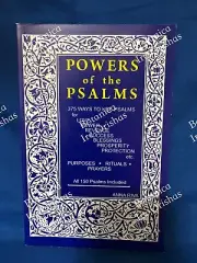 LIBRO BOOK POWER OF THE PSALMS in english religion yoruba ifa