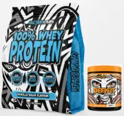 Faction Labs Deficit 50 Serve Fat Burner And 100% Whey Protein 1KG Combo Special