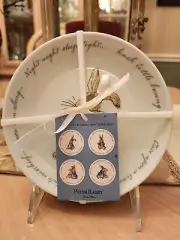 PETER RABBIT BEATRIX POTTER EASTER SET OF 4 APPETIZER PLATES ZRIKE