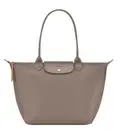 LONGCHAMP Bag LE PLIAGE CITY Limited Ed TAUPE BEIGE Long Handle & Wallet BNIB