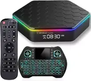 Caja de TV Android 12.0 2025 con 4 GB de RAM y 64 GB de ROM, 6K, Android 4K, Wi-