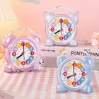 Anti-drop Children Desktop Clock Table Alarm Clock Bedroom Bedside