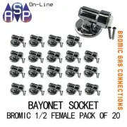BROMIC 1/2" FEMALE GAS BAYONET FLOOR PACK OF 20