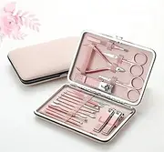 Nail Clippers Kit Nail Clippers Rose Gold 18piece Diagonal Exfoliating Stainless Steel Manicure Set Household Ear Spoon Scissors for Men and Pedicure Tools for Feet