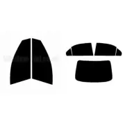 For Honda Accord 4-door Saloon 2002-08 Full Pre Cut Window Tint Kit Front & Rear