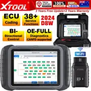 XTOOL D8W Auto OBD2 All System Diagnostic Scanner Bidirectional Coding Scan Tool