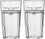 Reflo Smart Cup a Smart Alternative to Sippy Cups (Clear - 2 Pack)