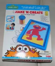 SHAKE N CREATE TYCO ELMO Sesame Street SAND ART TOY SET BRAND NEW NIP 1994 RARE
