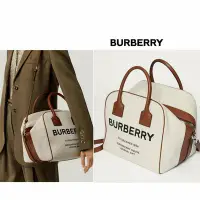 在飛比找Yahoo!奇摩拍賣優惠-BURBERRY ► Cube ( 棕色×米白色 ) /26