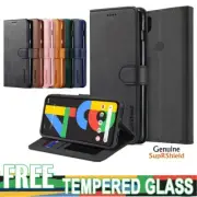For Google Pixel 7 6 6A 5 5A 4 4A 3 3A XL Wallet Case Flip Leather Magnet Cover