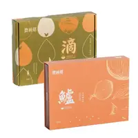 在飛比找PChome24h購物優惠-農純鄉 常溫黑蒜蛤蜊滴雞精6入禮盒+燕窩鱸魚精6入禮盒