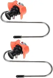 PENIKOKO Single Fitting Tie Down Anchor with S Hook Durable Quick Release Ring for Rv Truck Easy Installation Secure Cargo Connection