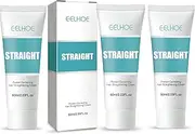 Protein Correcting Hair Straightening Cream,Protein Hair Straightening Cream-3 Bottles,Repairing Damaged Hair, Nourishing and Smoothing, for All Hair Types