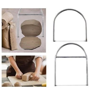 Clay Wire Cutter Cheese Pottery Mud Handles Hobby Handcrafts Crafts Ceramic