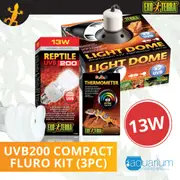 Exo Terra UVB200 Compact Fluoro Bulb Kit 13W (3pc)