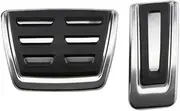 CHPGKGVNVT Car Pedals Foot Fuel Brake Clutch Cover for Volkswagen VW Passat B8 Golf 7 Tiguan 2017-2021 for Seat Leon 5F MK3 Pedals(at Pedal)