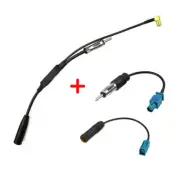 DAB + DAB Car Radio Antenna Aerial Splitter Adapter Cable SMB +Fakra / DIN Cable