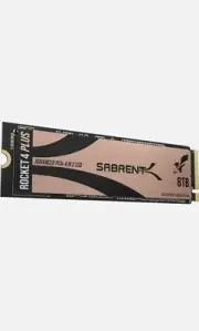 SABRENT 8TB Rocket 4 Plus NVMe 4.0 Gen4 PCIe M.2 Internal SSD Extreme