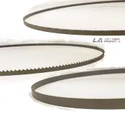 80" (6'-8") x 1/4" x .025" x 6H, 10/14N, 14/18N BandSaw Blade M42 Bi-metal 3 Pcs