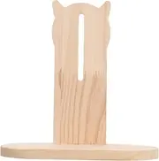 Totority Hamster Wheel Base Holder Sturdy Wooden Rack for Pet Wheel Mute Design for Peaceful Nights Durable High Grade for Hamster Exercise and Play