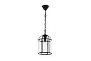 Clovelly Pendant Light 1lt in Black or Chrome Cougar Lighting