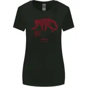 Chinese Zodiac Shengxiao Year of the Monkey Womens Wider Cut T-Shirt
