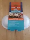 Nordic Ware Microwave Egg Poacher 2 Cavity White Egg Cooker NEW