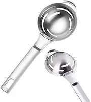 Egg Yolk Separator - Egg White Filter Spoon, Cooking Egg Yolk Extractor | Baking Egg Sifter Egg Divider Cup Kitchen Egg Strainer, Egg Yolk Remover Tool Egg White Drainer Egg Sieve
