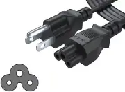 AC Power Cable Cord Lead For Zebra ZP 450 CTP ZP 500 Plus Thermal Label Printer
