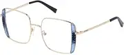[Sting] VST395V 594Y ORO CHIARO LUCIDO 49/18/135 Women's Glasses, 594y Oro Chiaro Lucido, 49/18/135