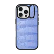 iPhone 16 Pro Impact Ring Stand Case MagSafe Compatible Lavender Ribbon by Katie Over