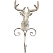 Hook Deer Curla Metal 25cm Coats/Bags Hanger/Holder Wall Hanging Decor Organiser
