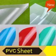 PVC Matte Transparent Clear Red Sheet Plate Plastic Film For Art Craft DIY Hobby