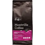 Montville Coffee Organic Sunshine Coast Blend Plunger Filter Ground 1kg