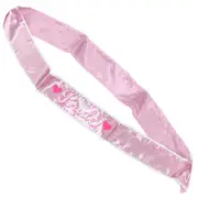 Elegant Bride Light Pink Satin Sash
