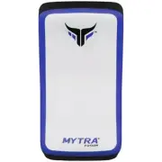 Mytra Fusion Thai Pad Kick Shield MMA Kickboxing Muay Training Blue Leather